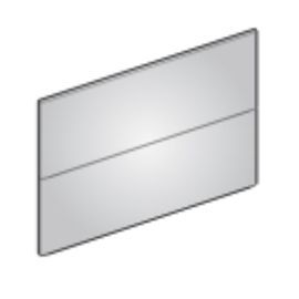 Image of 2 façades tiroir gris clair COOKE & LEWIS Meltem 80 x 30 cm 3454976505033_CAFR