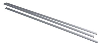 Lot de 3 moulures adhésives L. 87 cm, gris