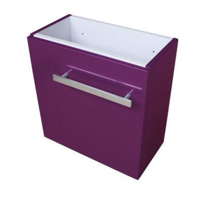 Meuble lave-mains aubergine Cooke & Lewis Seymour