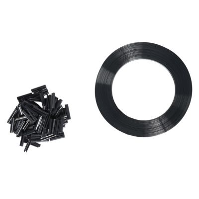 Lamelles occultantes pvc Blooma gris rouleau de 60 m