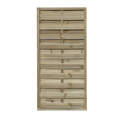 Panneau bois droit BLOOMA Lopo 90 x h.180 cm