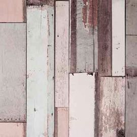 Papier peint vinyle sur intissé COLOURS Arcelot bois gris rosé
