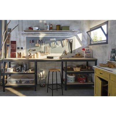 Lisse de rayonnage Axiome Form L. 94 cm noir