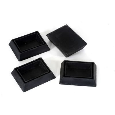 Lot de 4 pieds standard Axiome Form noir