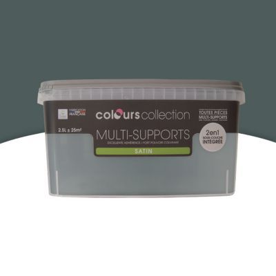 Peinture Multi Supports Graphite Satin 2 5l Castorama