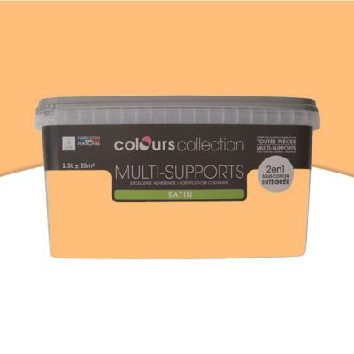 Image of Peinture mutli-supports COLOURS Collection fleur d'abricot satin 2,5L 3454976662958_CAFR