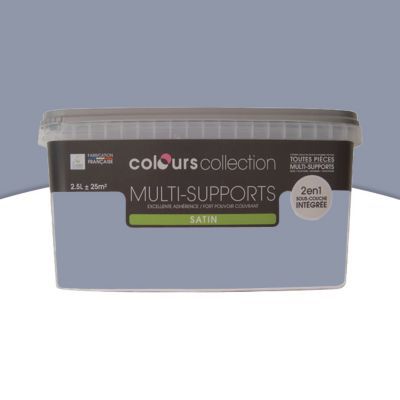 Image of Peinture multi-supports COLOURS Collection gris mauve satin 2,5L 3454976663092_CAFR