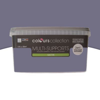 Image of Peinture multi-supports COLOURS Collection iris satin 2,5L 3454976663481_CAFR