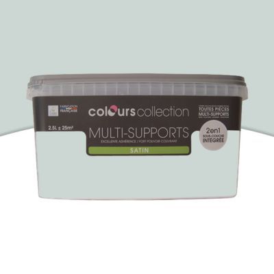 Image of Peinture multi-supports COLOURS Collection light rain satin 2,5L 3454976663597_CAFR