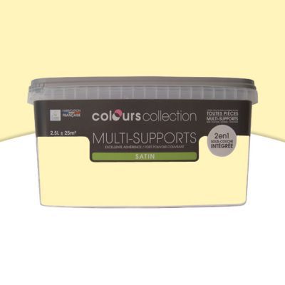 Image of Peinture multi-supports COLOURS Collection limonade satin 2,5L 3454976663658_CAFR
