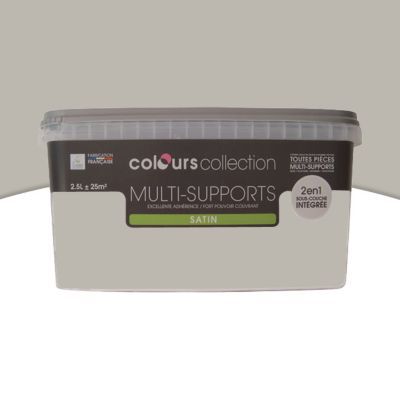 Image of Peinture multi-supports COLOURS Collection marais salant satin 2,5L 3454976663740_CAFR