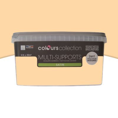 Image of Peinture multi-supports COLOURS Collection melon satin 2,5L 3454976663801_CAFR