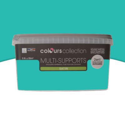 Image of Peinture multi-supports COLOURS Collection paradis satin 2,5L 3454976664006_CAFR