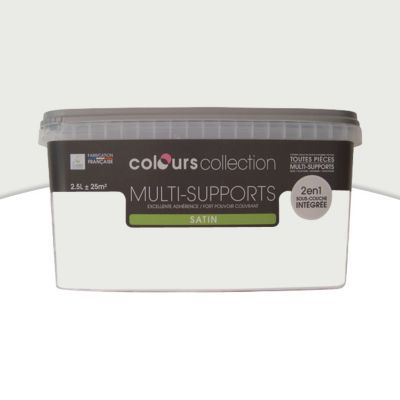 Image of Peinture multi-supports COLOURS Collection perle fine satin 2,5L 3454976664068_CAFR