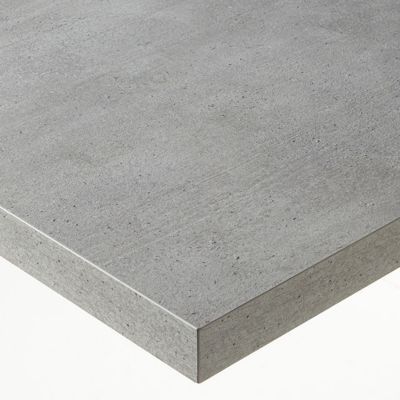 Plan de toilette blanc Cooke & Lewis Cavado 150 cm