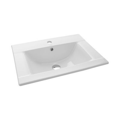 Vasque à  encastrer céramique blanc Cooke & Lewis Faros