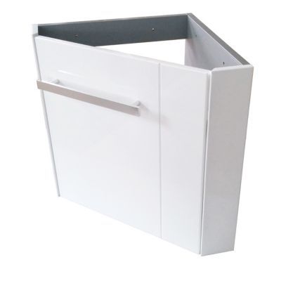 Meuble lave-mains d'angle blanc Cooke & Lewis Levyne