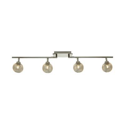 Arc 4 spots COLOURS Emae chromé brillant h.17 cm