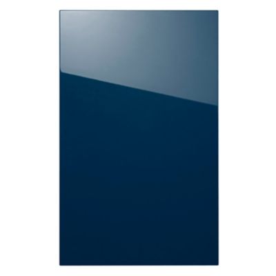 Façade de cuisine 1 porte bleu Gossip H. 100 x l. 60 cm