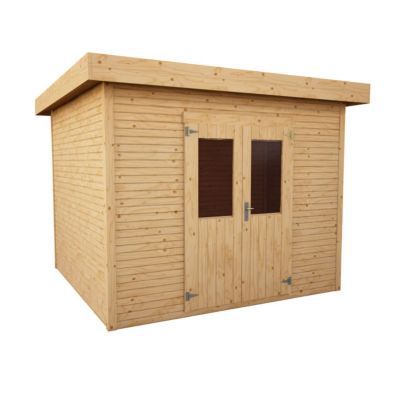Abri de jardin en bois Helka 2  Ep. 28 mm  6 30m²
