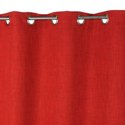 Rideau COLOURS Valencia rouge 140 x 240 cm
