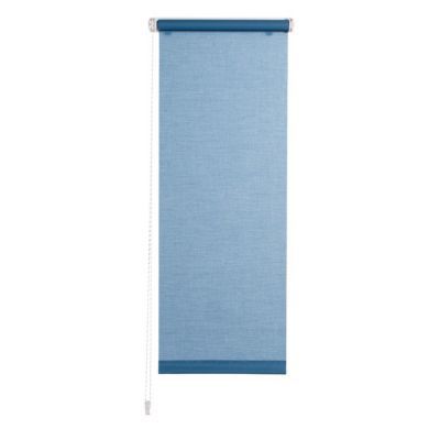Store enrouleur bleu FORM Perkin 77,5 cm