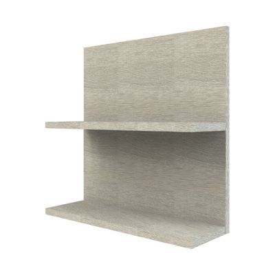 Tablette murale décor chêne clair Calao 50 cm