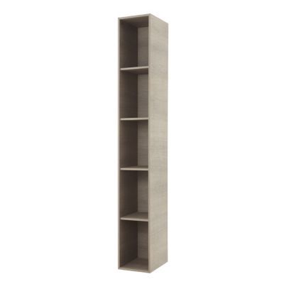 Colonne de salle de bains blanc Cooke & Lewis Voluto 4 tablettes 22 cm