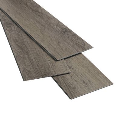 Lame vinyle clipsable marron Tenji 122 x 18 cm (vendue au carton ...