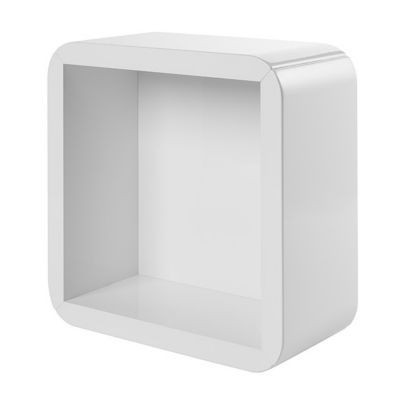Image of Cube de salle de bains mural blanc COOKE & LEWIS Ceylan 3454976919601_CAFR