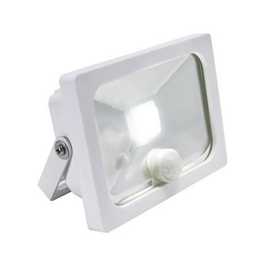 Image of Projecteur extérieur à détection BLOOMA Manta blanc LED 10W 3454977014862_CAFR