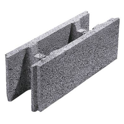 Parpaing A Bancher Creux Beton 20 X 20 X 50cm Castorama