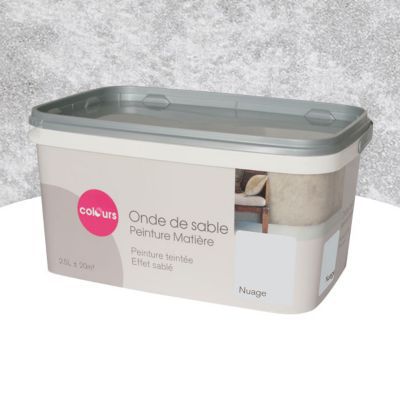 Peinture décorative Colours onde de sable nuage 2,5L