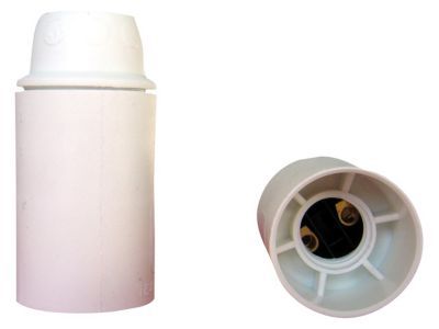 Douille E14 Diall blanc