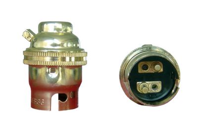 Douille B22 Diall laiton