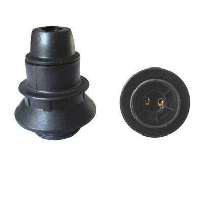 Douille E14 semi fileté Diall + bague noir