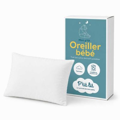 Oreiller Bébé - Coussin Enfant 40x60 cm - Oeko Tex- Conception Française