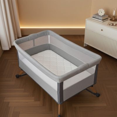 Matelas Cododo Bébé 52x89 cm - Housse en Viscose de Bamboo - Sans Traitement - Déhoussable - Oekotex