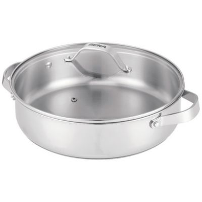 Beka Sauteuse inox 28cm + couvercle 101037 cicla