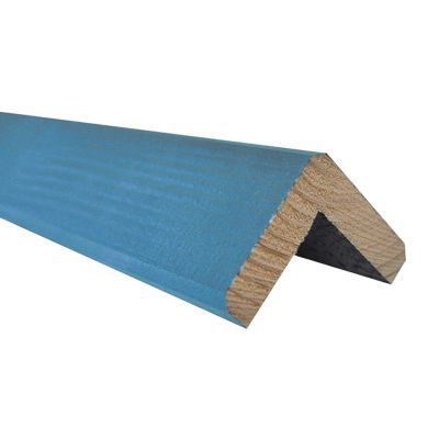 Cornière d'angle azur - 45 x 45mm L.3 m