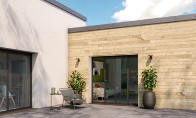 Lame de construction pour bardage Izyclin épicéa L.210 cm