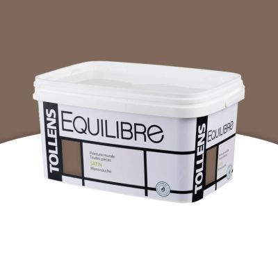 Peinture Murs Et Boiseries Tollens Equilibre Taupe Satin 2 5l Castorama