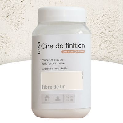 Cire Acrylique Fibre De Lin Murs D Autrefois 1 2kg Castorama