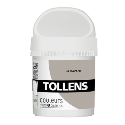 Testeur peinture murs et boiseries Tollens La havane satin 50ml