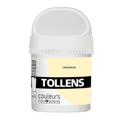 Testeur peinture murs et boiseries Tollens craquelin satin 50ml