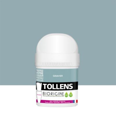 Testeur de peinture murs et plafonds Biorigine Tollens velours gravier 50ml