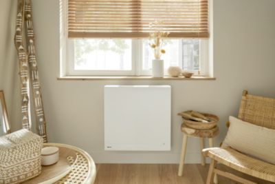 Radiateur électrique à inertie sèche 2000W blanc - Noirot Caldera - Noirot