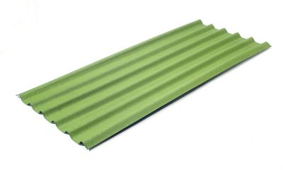 Plaque ondulée Easyfix vert 82cm x 2m Onduline