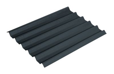 Tôle ondulée Easyfix noire 0,81 x 1m