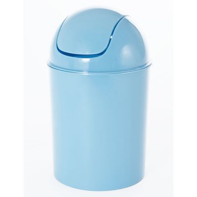 Poubelle à bascule bleue GELCO Infinity 6L